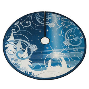 Nativity Deco Tree Skirt