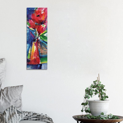 Floral Fantasy XI by Kathy Morton Stanion - Wrapped Canvas Painting