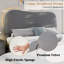 Lit rembourré Modern avec tête de lit courbée Modern-394626842-394626845