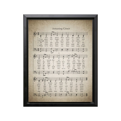 Amazing Grace Hymnal Sheet