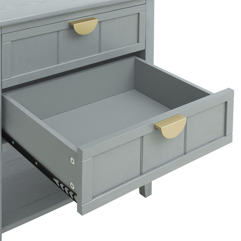 Table d'appoint 2 tiroirs