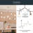 Convertible Modern Adjustable Chandelier with Opal Glass-111187528-111187525-111187524
