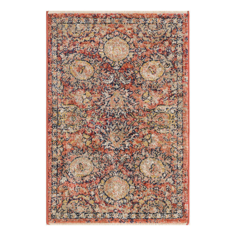 Tapis rouge brique Akira, Rectangle 2 pi x 3 pi