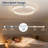 20" Ultra-Thin Flush Mount Smart Ceiling Fan with Light, Remote & App Control, 6 Speeds, Dimmable 3000K-6500K, Reversible Motor-736734073