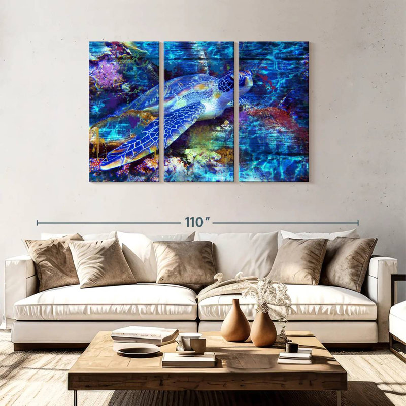 Aletra Turtle, 48" H x 74" W