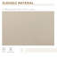 Auvent rétractable 13 pi x 8 pi, beige Et eau. Manivelle manuelle. Cadre en aluminium pour un auvent polyvalent de 8 pi beige. Eau, cadre. Manivelle pare-soleil et réduction de la chaleur sur le balcon, la terrasse, le patio,