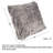 Faux Fur Reversible Throw Pillow-656124673-581868257
