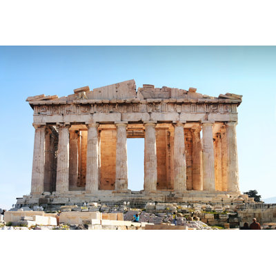 Parthenon Acropolis, Athens by MinistryOfJoy - Wrapped Canvas Print