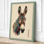 Ceremonial Donkey Japandi - Wrapped Canvas-832077891-832077900