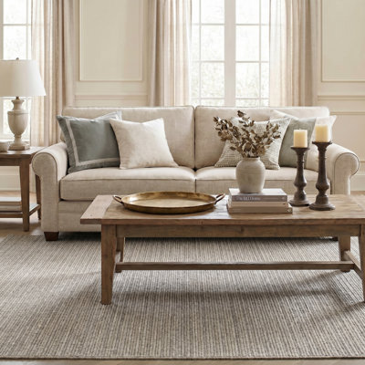 Arguster Handmade Natural New Zealand Wool Indoor Area Rug