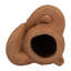 Javarrie Boho Terracotta Pottery Figurine with Meditative Seated Animal Design-1541404299