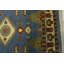Tapis bleu Tribal Ehudd-586729646
