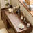 Nordic minimalist style black walnut dresser