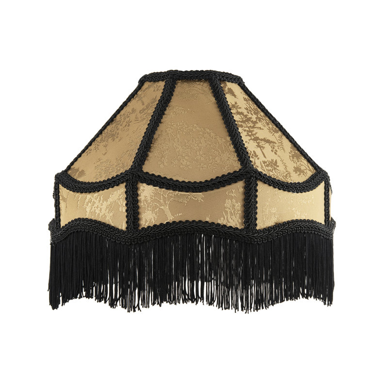 19 cm H Empire Glass Pendant Shade ( No Direct Attachment Method ) in Gold