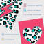 Leopard Pattern Bold Shapes Beautiful Bright Strong - 6 Piece No Frame Print Set-88622360-88622361