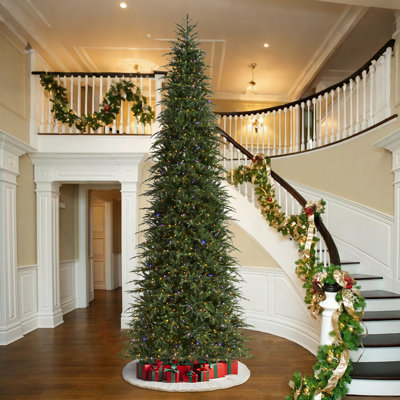 Sapin de Noël mince 15 pi Aldred