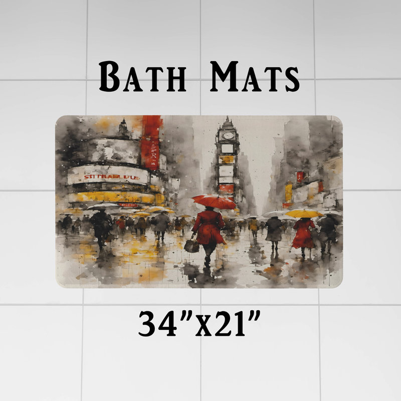 Rideau de douche Eldrich, H 72 po x l 70 po