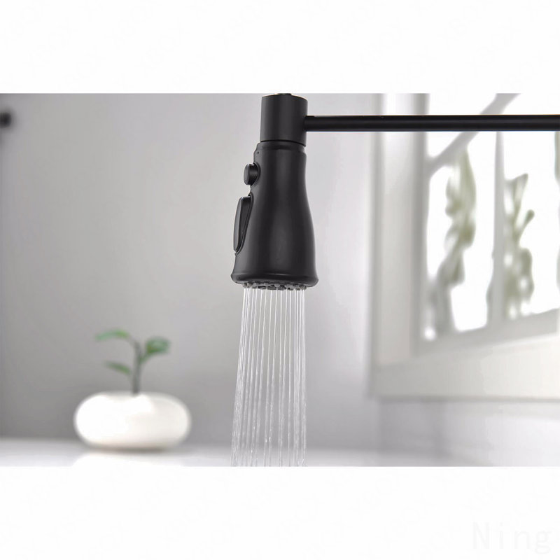 Robinet de cuisine tactile avec douchette rétractable
