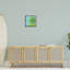 Ananas tropical sur fond bleu-844932244-844932247