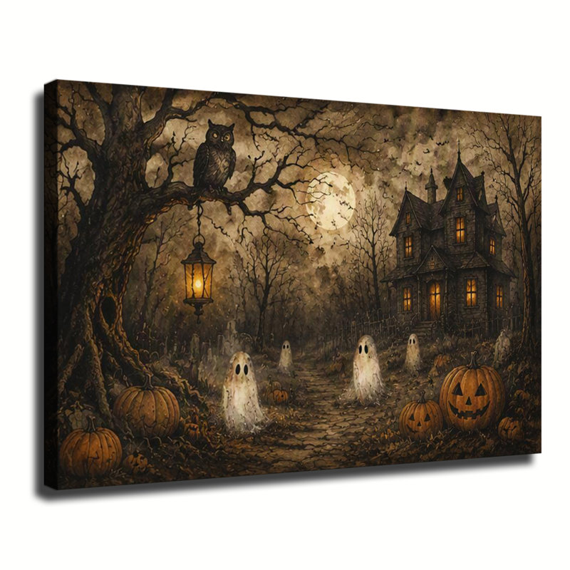 Haunted Victorian Mansion, 20 x 24 po