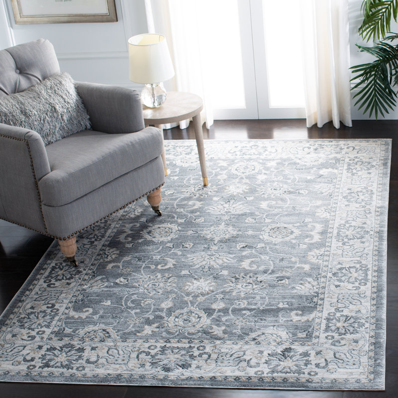 Aayam Performance Oriental Rug, Rectangle 6'7" x 9'
