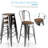 Kamp Solid Wood Counter Stool