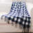 Indigo and White