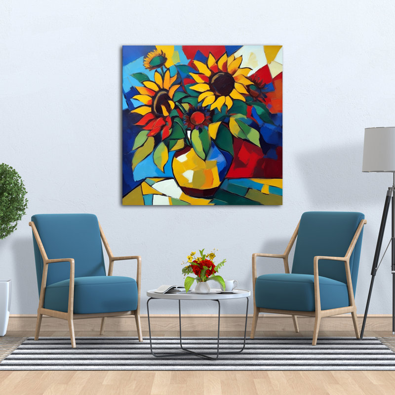 Summer's Bouquet II, 42" H x 42" W
