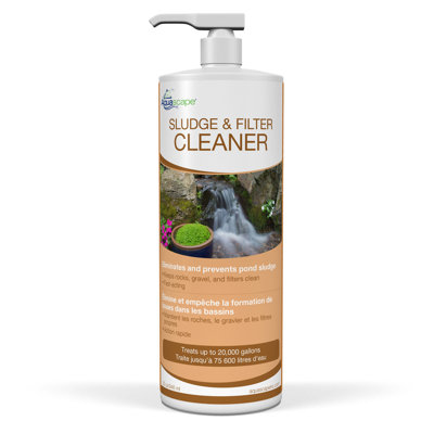 Sludge & Filter Cleaner Water Treatment for Ponds