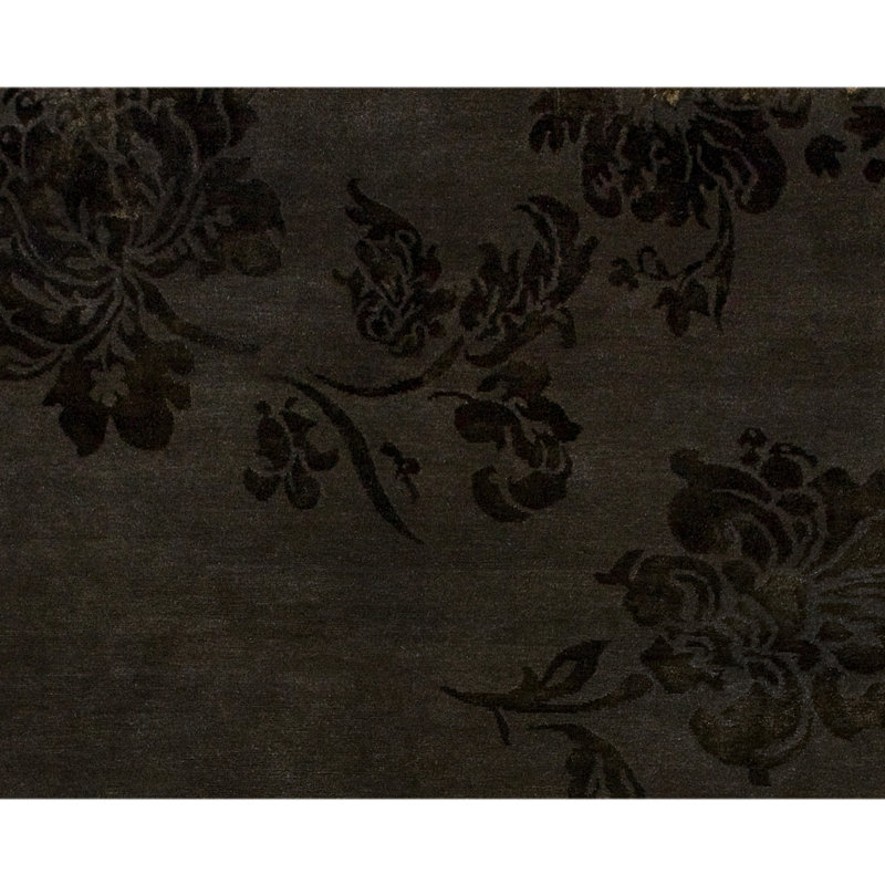 Floral Area Rug, Rectangle 6' x 9'