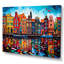 City Amsterdam Popart I - impressions sur toile Amsterdam-1928386877-1928386874