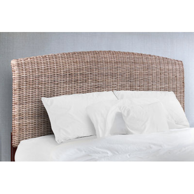 Carlino Mahogany Solid Wood Panel Headboard