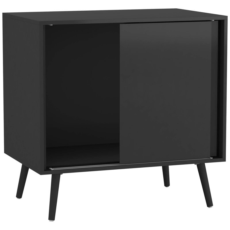 Rectangle Accent Cabinet, Black