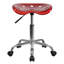 Tabouret de style siège de tracteur aux couleurs vives-1593204970