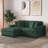 Milbrey 2-Piece Corduroy Modular Sectional with Pillow Back-2011520429-1947813341