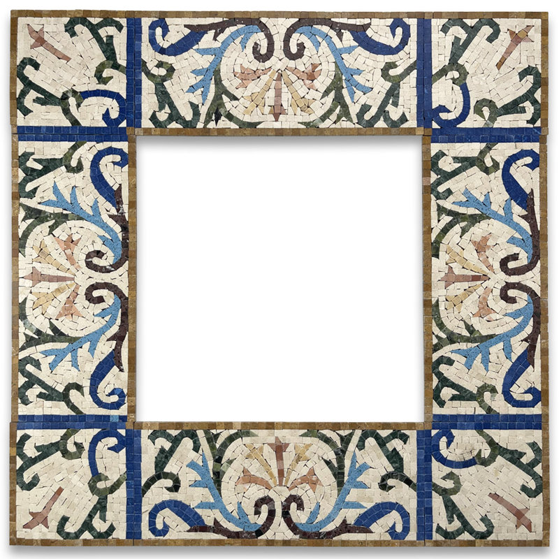 5.9 in. x 13.8 in. Marble Tile