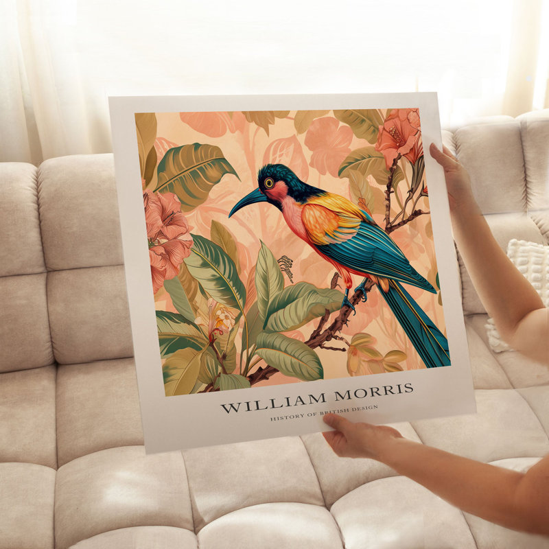 Animaux, animaux de William Morris, H 14 po x l 14 po