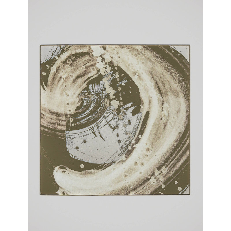 Eridano Washable Abstract Indoor Rug, Square 5'