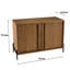Ksean 101cm Solid Wood Sideboard