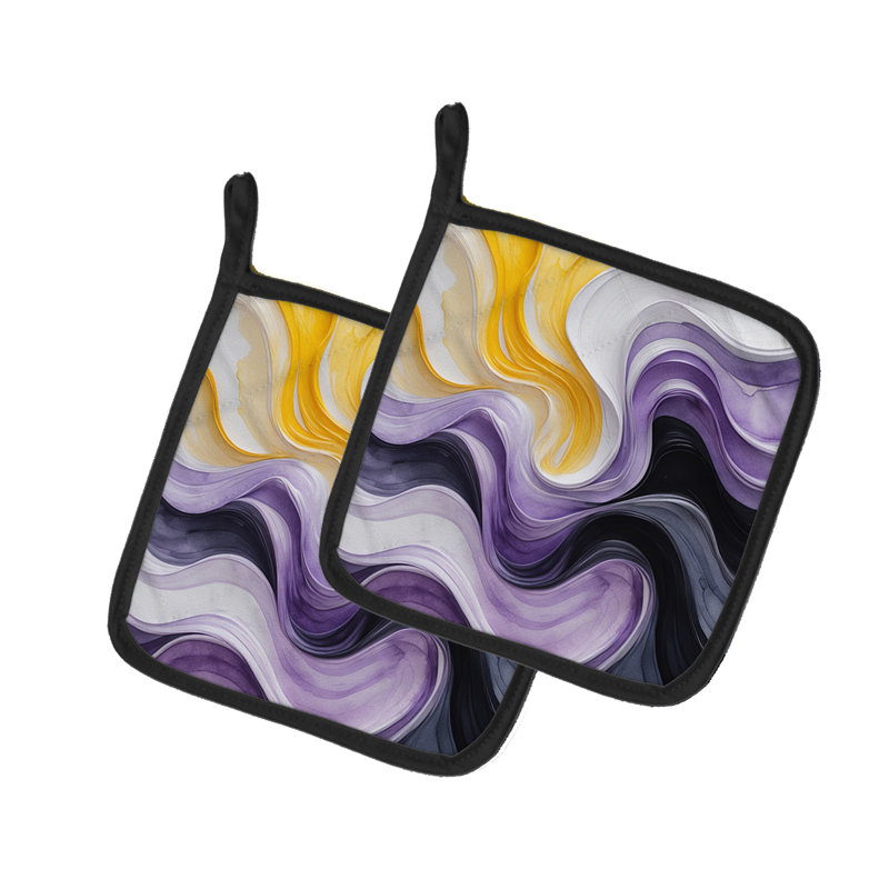 Paire de porte-casseroles non binaires
