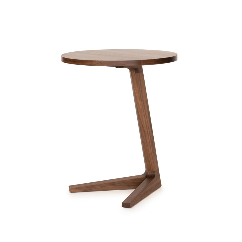 Solid Wood End Table, Walnut