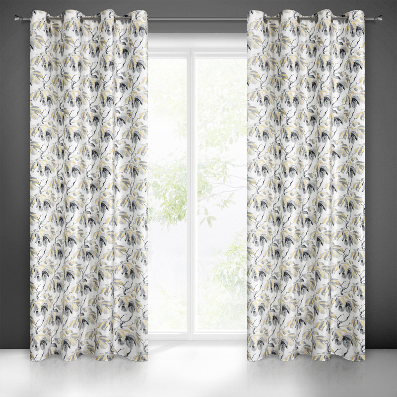 Adraya Blackout Curtains Single Panel