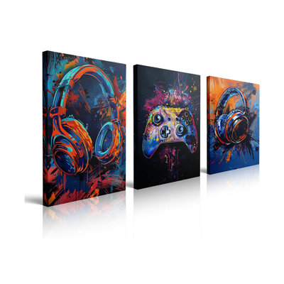 3 Piece Wrapped Canvas Print