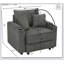 Chaise avec accoudoirs confortable avec rangement et porte-gobelets pour le salon, parfaite pour la détente et l'organisation-1101629732