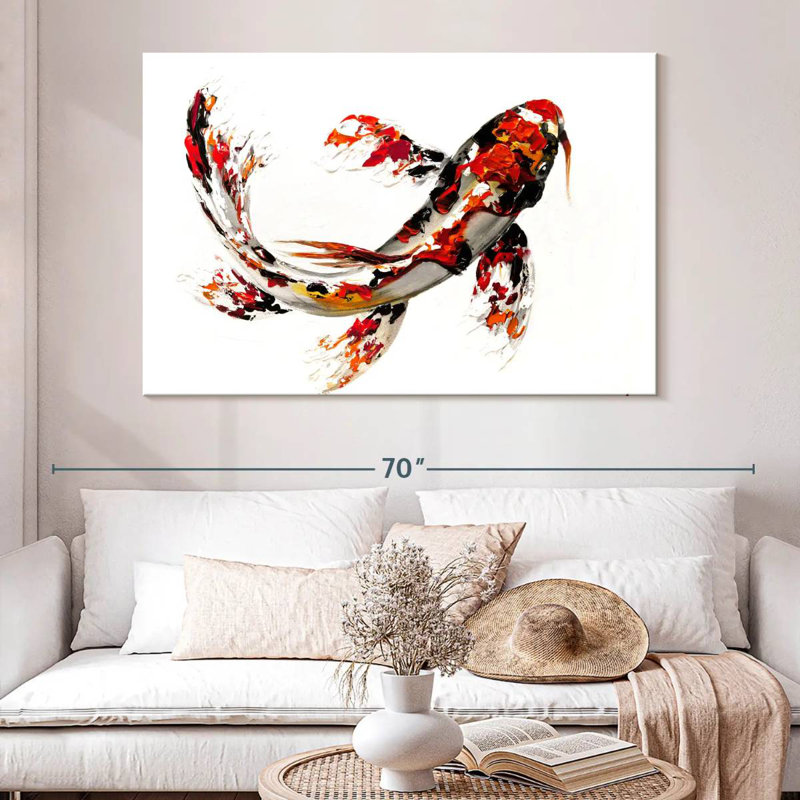 Poisson koi simple Brampt, H 34 po x l 51 po