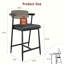 Counter Stool with Metal Frame-1663612446
