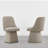 Swivel Fabric Upholstered Dining Chair(Set of 2)-1757222449