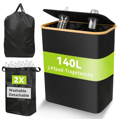 Fabric Odour Seal Bin - 139.98 L