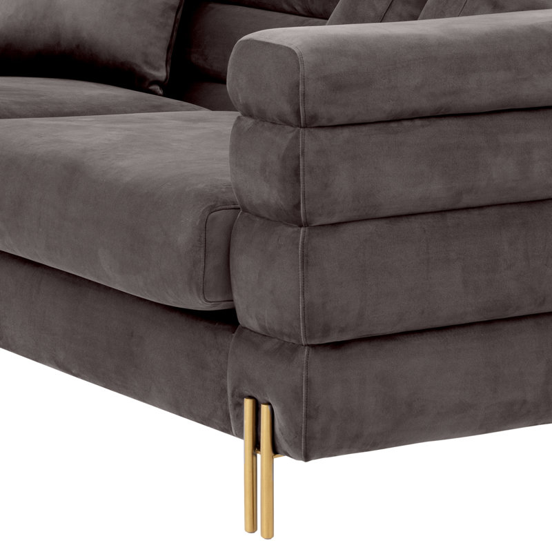 York Upholstered 90.55'' Sofa