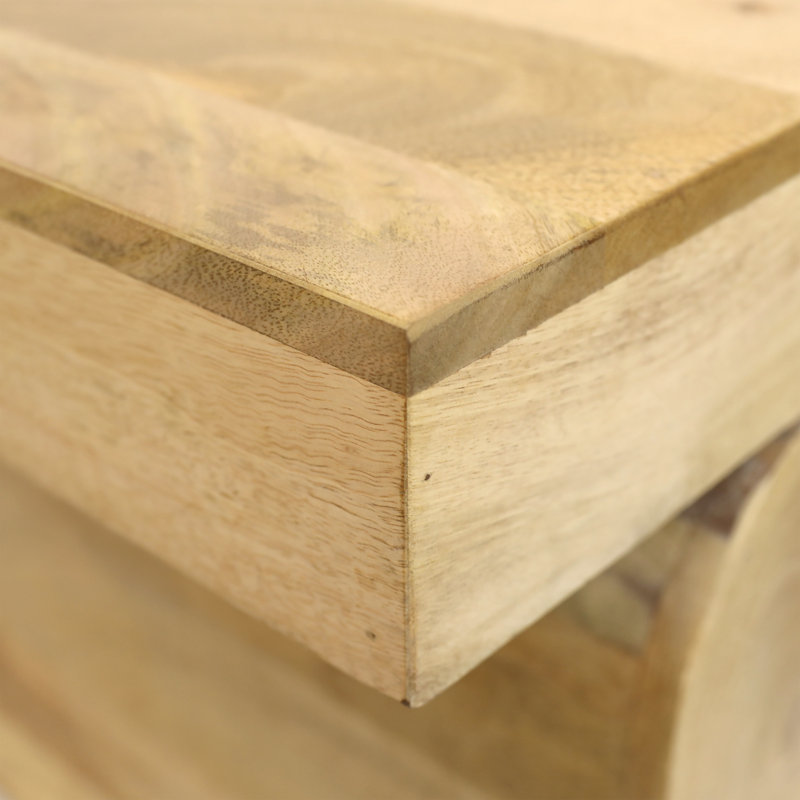 Table de bout Casimiro Mango, naturel clair
